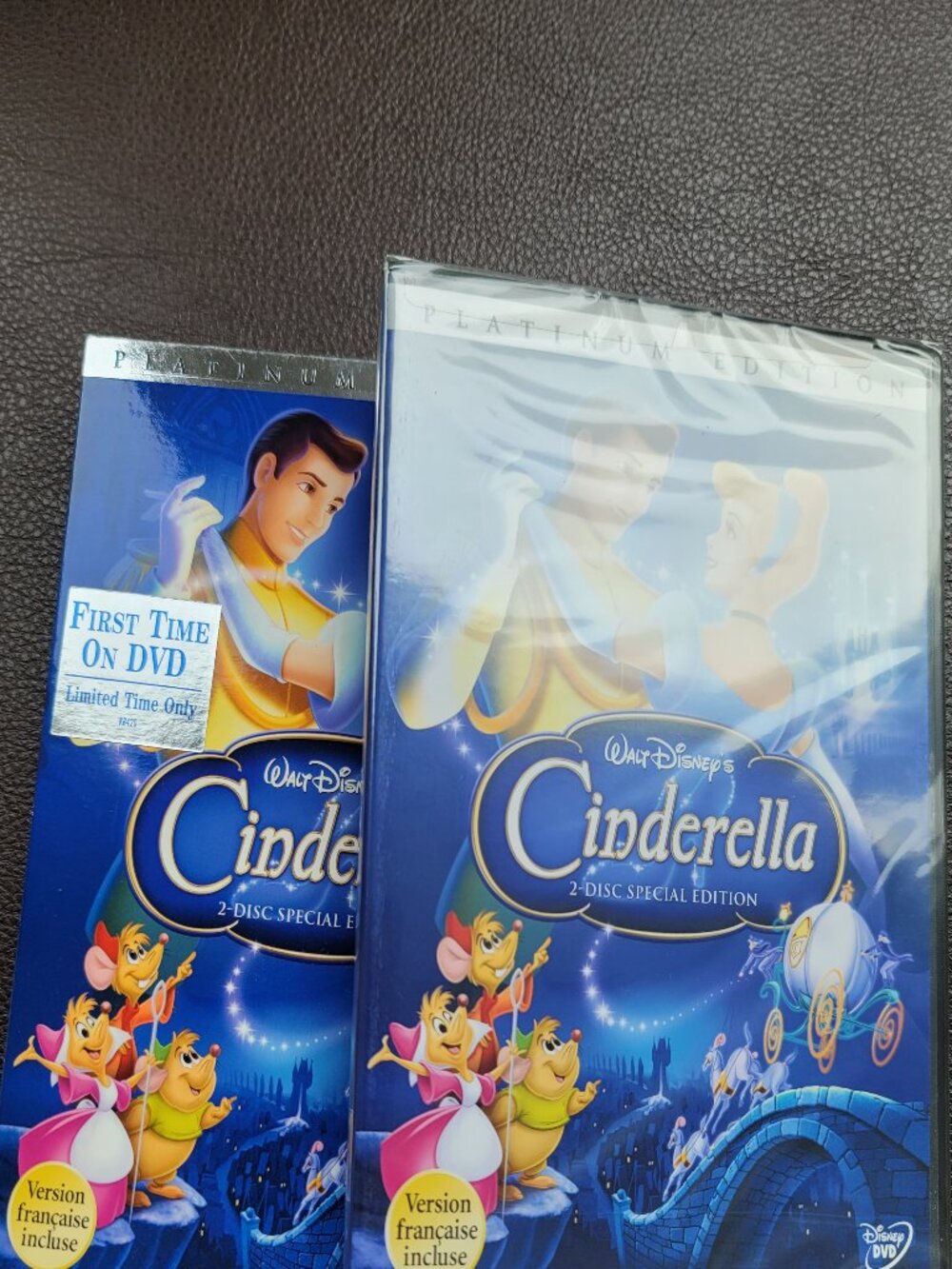 Disney Cinderella DVD - NIP